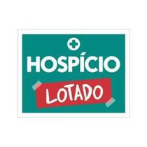 Placa Geek Hospício - Legião Nerd