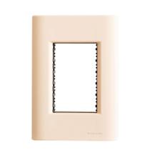Placa Giz 4X2 3P Nude Soft Touch 57200068 Tramontina