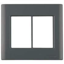 Placa Giz 6 Postos 4x4 Grafite