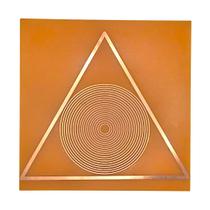Placa Grafico DAmplificador de Energia Triângulo Divino G 15x15cm Radionica Radiestesia Placa Grafico DAmplificador de Energia Triângulo Divino G 15x15cm Radionica Radiestesia