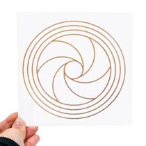 Placa Grafico Diafragma 1 PVC 15x15cm - Radionica Radiestesia Placa Grafico Diafragma 1 PVC 15x15cm - Radionica Radiestesia