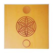 Placa Grafico Harmonia M 7x7cm - Radionica Radiestesia Placa Grafico Harmonia M 7x7cm - Radionica Radiestesia