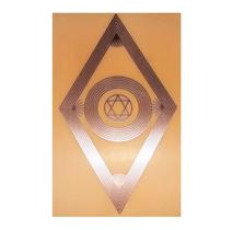 Placa Grafico Justiça Divina M 7x7cm - Radionica Radiestesia Placa Grafico Justiça Divina M 7x7cm - Radionica Radiestesia