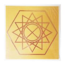 Placa Grafico Programador Físico Estrela Dupla G 15x15cm - Radionica Radiestesia