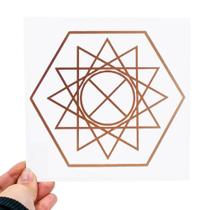 Placa Grafico Programador Físico PVC 15x15cm - Radionica Radiestesia Placa Grafico Programador Físico PVC 15x15cm - Radionica Radiestesia