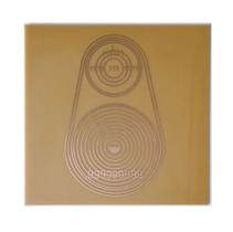 Placa Grafico Relax Sono G 15x15cm - Radionica Radiestesia Placa Grafico Relax Sono G 15x15cm - Radionica Radiestesia