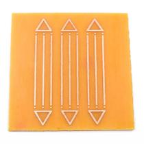 Placa Grafico Tri Luxor M 7x7cm - Radionica Radiestesia