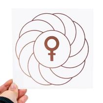 Placa Grafico Turbilhão com Vênus PVC 15x15cm - Radionica Radiestesia Placa Grafico Turbilhão com Vênus PVC 15x15cm - Radionica Radiestesia