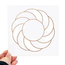 Placa Grafico Turbilhão para Agilizar suas Necessidades PVC 15x15cm - Radionica Radiestesia Placa Grafico Turbilhão para Agilizar suas Necessidades PVC 15x15cm - Radionica Radiestesia