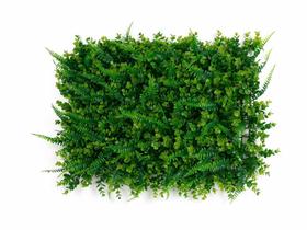 Placa Grama Artificial x308 Eucalipto com Samambaia 40x60cm - Bekasa Placa Grama Artificial x308 Eucalipto com Samambaia 40x60cm - Bekasa