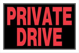 Placa Hillman 841882 Entrada Privada Preto e Vermelho 20x30 cm Placa Hillman 841882 Entrada Privada Preto e Vermelho 20x30 cm