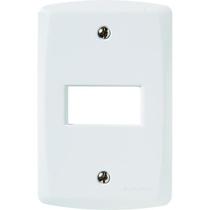 Placa Horizontal 1 Posto 4x2 Tramontina Lux² Branca Placa Horizontal 1 Posto 4x2 Tramontina Lux² Branca