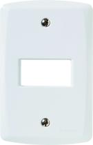 Placa Horizontal 1 Posto 4x2 Tramontina Lux² Branca