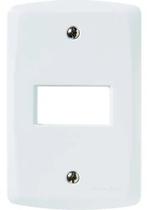Placa Horizontal 1 Posto 4x2 Tramontina Lux² Branca