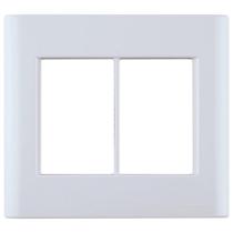 Placa Horizontal Giz 6 Postos 4 X 4 Branca - Tramontina