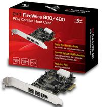 Placa host combinada FireWire 800/400 PCIe Vantec UGT-FW210
