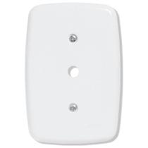 Placa Ideale Pluzie Com Saída De Fio 4x2 Branca Placa Ideale Pluzie Com Saída De Fio 4x2 Branca