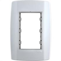 Placa Ilumi Slim 4X2 Branca (3Modulo Horizontal) 82100 Placa Ilumi Slim 4X2 Branca (3Modulo Horizontal) 82100