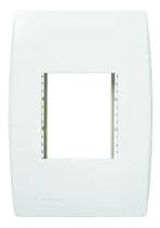 Placa Ilus 4x2 2 Mod Juntos com Suporte Branco