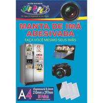 Placa Imantada A4 210X297MM com Adesivo Pacote com 5 Unidades