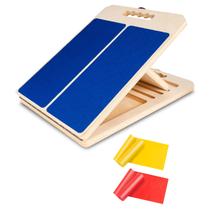 Placa inclinada de madeira ODCPN ajustável com faixas e tampa de 300 libras