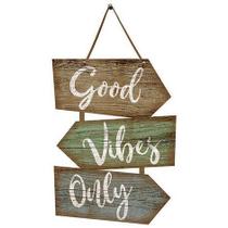 Placa Indicativa - Good Vibes Only