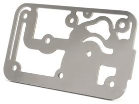 Placa Intermediaria Compressor Ar 85mm MB VW Ford QA1673PLI 4123521014 KGM2636