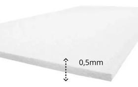 Placa Isopor 0,5mm Kit C/ 10 Unidades - Placterm