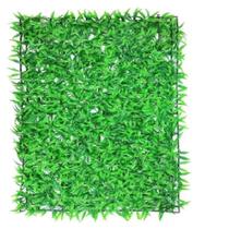 Placa Jardim Vertical Folhagem Grama Área Interna E Externa