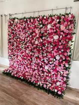 Placa Jardim Vertical Misto de Rosas Painel de parede 100x100cm Placa Jardim Vertical Misto de Rosas Painel de parede 100x100cm