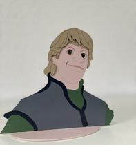 Placa Kristoff Frozen MDF - R25 - 01 Un - Mara Móveis - Rizzo Placa Kristoff Frozen MDF - R25 - 01 Un - Mara Móveis - Rizzo