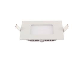 Placa Led Blumenau Emb 6w 3000k Quad 12cm 84063004
