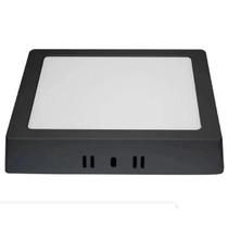 Placa Led Blumenau Sob 12w 3000k Quad 17cm Pt 80703001
