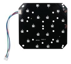 Placa Led Com 18 Leds 1W Rgb Reposição Refletor Slim Par 18