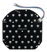 Placa Led Com 36 Leds 1w Rgb Reposição Refletor Slim Par 36 Placa Led Com 36 Leds 1w Rgb Reposição Refletor Slim Par 36