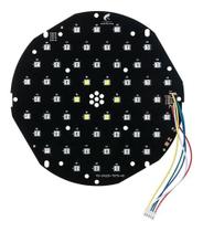 Placa Led Com 54 Leds 2w Rgbw Reposição Refletor Slim Par 54 Placa Led Com 54 Leds 2w Rgbw Reposição Refletor Slim Par 54
