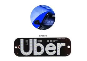 Placa Led Para Carro Motoristas De Aplicativo Uber - new