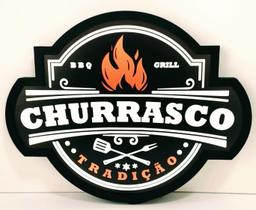 Placa led personalisada pizza letreiro luminoso