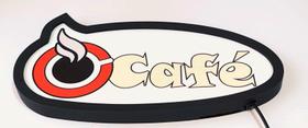 Placa led personalizada cafe letreiro luminoso Placa led personalizada cafe letreiro luminoso