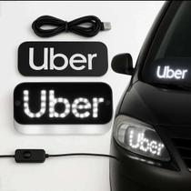 Placa LED Veicular Para Motorista de Aplicativo