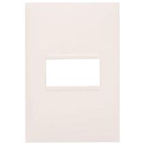 Placa Legrand Pial Plus+ - para 1 módulo - Branco - 618501BC