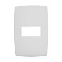 Placa Legrand Pial Plus - para 1 módulo - Branco - 618505