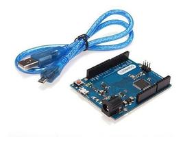 Placa Leonardo R3 + Cabo USB para Arduino