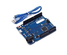 Placa Leonardo R3 Rev3 ATmega32u4 com Cabo USB - Microcontrolador 5V