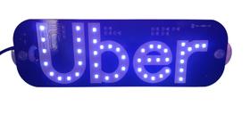 Placa Letreiro Uber Placa Luminosa Led Light Placa Letreiro Uber Placa Luminosa Led Light