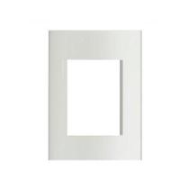 Placa Living Light 4X2 3 Postos Bianco - Bticino Placa Living Light 4X2 3 Postos Bianco - Bticino