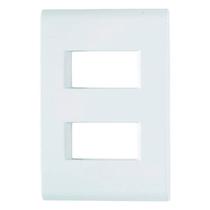 Placa Liz Branca 4x2 2 Módulos Tramontina