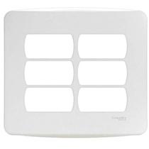 PLACA LIZ BRANCA 4x4 6 MÓDULOS TRAMONTINA