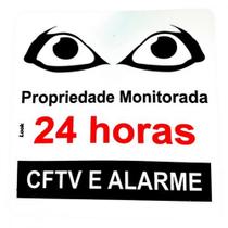 Placa Look 15X15Cm (Monitorada 24 Horas) - Kit C/5 Pecas