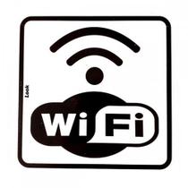 Placa Look 15X15Cm (Wi-Fi) - Kit C/5 Pecas
